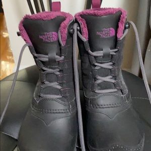 north face snow boots